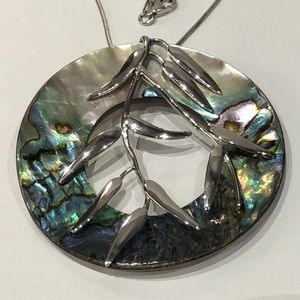 .925 Necklace Abalone